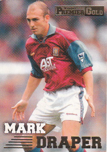Mark Draper Aston Villa 1996/97 Merlin's Premier Gold #13